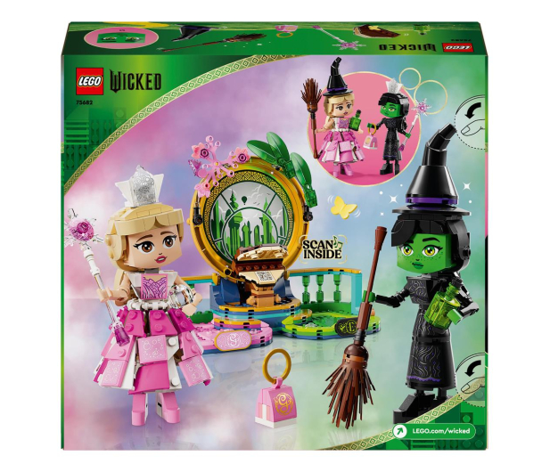 LEGO Wicked 75682 Figurki Elphaby i Glindy - 1278677 - zdjęcie 7